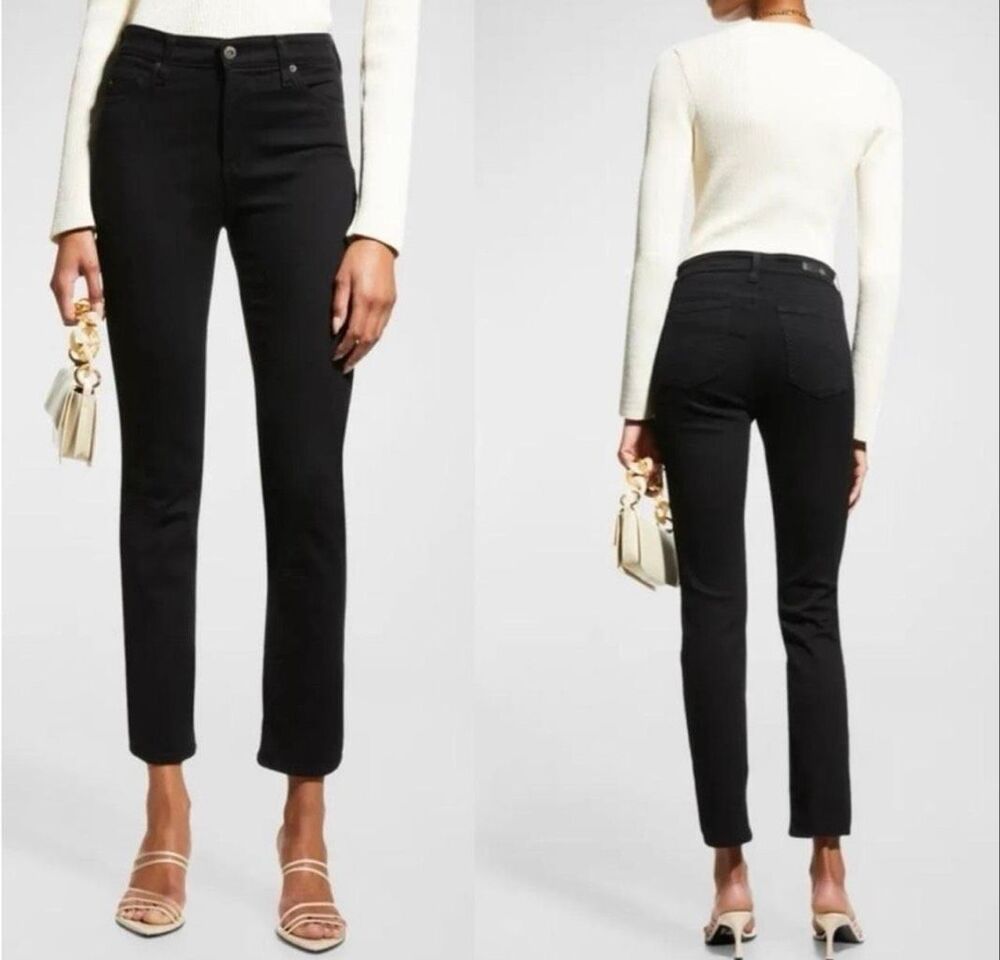 Ag Adriano Goldshmied the Stevie black skinny pant 31